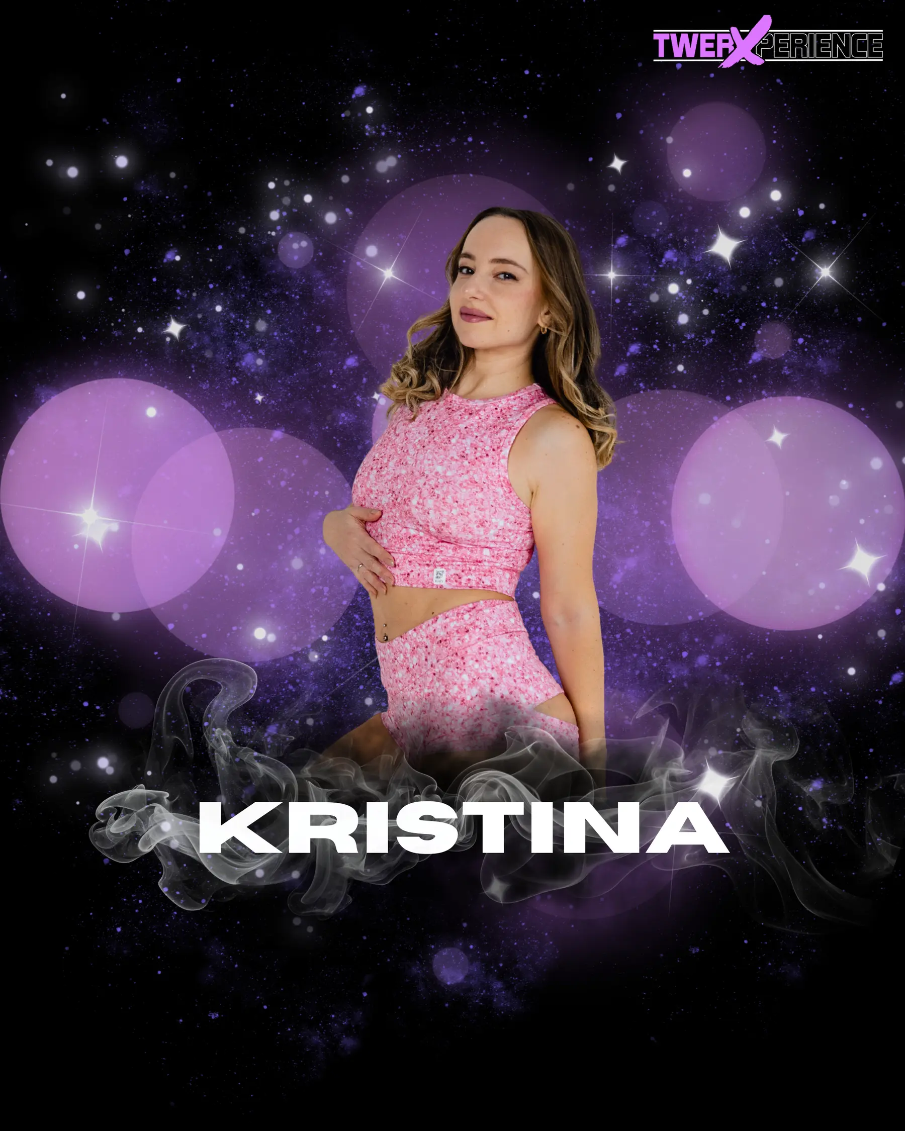 Kristina en el lineup de TwerXperience